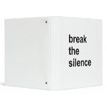 break the silence vinyl binder