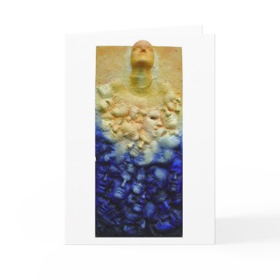 Breakaway Greeting Card by threesalamanders