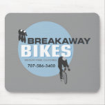 breakawaybikes-logo-new, 707-586-3400 mouse pads