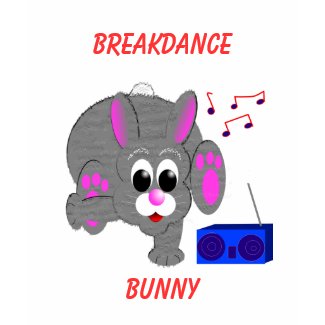 Breakdance Bunny shirt