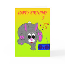Breakdance Bunny's Birthday cards by Eddy_G Breakdance Bunny's Birthday cards