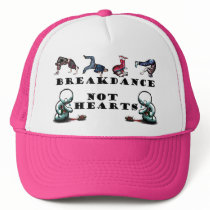 BREAKDANCE-NOT HEARTS hats by dvsone420 BREAKDANCE-NOT HEARTS hats