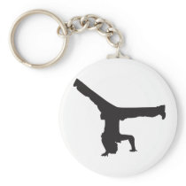 Breakdancer Key Chain
