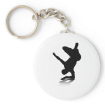 Breakdancer (on elbow) keychain