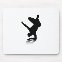 Breakdancer (on elbow) mousepad