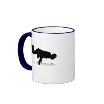 Breakdancer (on one hand) coffee mugs