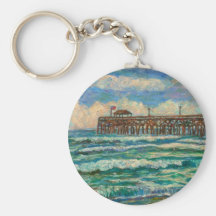 Breakers at Pawleys Island Keychain