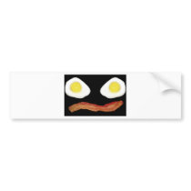 Breakface on Black Bumper Sticker