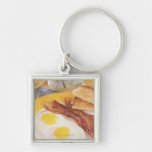 Breakfast 2 key chain