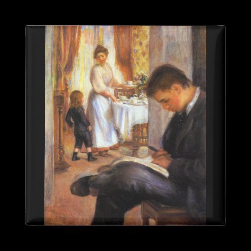 Breakfast at Berneval by Pierre Renoir Fridge Magnets