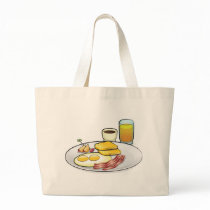 Breakfast Tote Bag