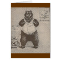 Breakfast Bear cards by pinkalmond Breakfast Bear cards