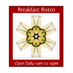 Breakfast Bistro Poster