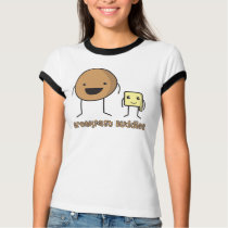 Breakfast Buddies Ringer t-shirts by CupcakeJoy Breakfast Buddies Ringer t-shirts