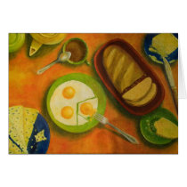 breakfast cards by VioDeSign breakfast cards