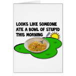 breakfast greeting card