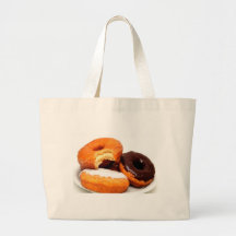 Breakfast Doughnut Canvas Bag