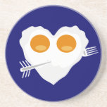 Breakfast for Lovers Custom Coaster coasters