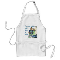 Breakfast in Bed Apron by TotallyRetro Breakfast in Bed Apron