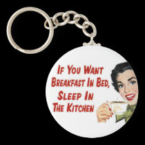 breakfast in bed keychains