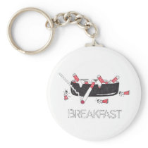 "Breakfast" Keychains