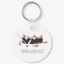 "Breakfast" keychains