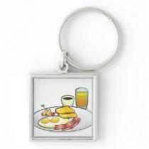 Breakfast Keychains