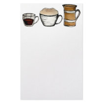 Breakfast, lunch & dinner stationery by Naomi27 Breakfast, lunch & dinner stationery