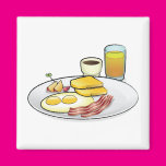 Breakfast Refrigerator Magnet