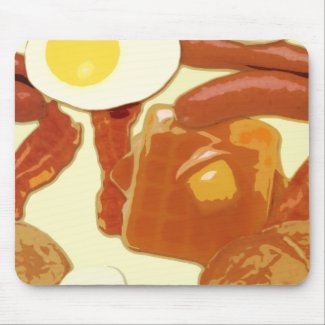 Breakfast Mousepad mousepad