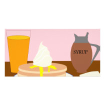 Breakfast photo cards