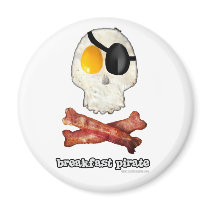 Breakfast Pirate... Magnet