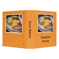 Breakfast Recipes binders by DonnaGrayson_Photos Breakfast Recipes binders