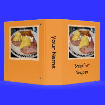 Breakfast Recipes binders