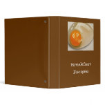 BREAKFAST RECIPES: BINDER: EGG: REALISM ART
