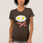 Breakfast Smiley Skull and Cross-Bones Shirts