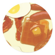 Breakfast Sticker sticker