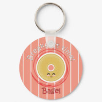 Breakfast Time - Bagel keychains by ishme4nowz Breakfast Time - Bagel keychains