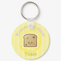 Breakfast Time - Toast keychains