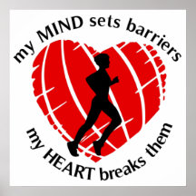Breaking Barriers Runner Print