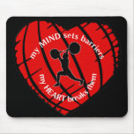 Breaking Barriers Weightlifter Mousepad