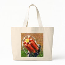 Breaking Clay Tote Canvas Bag