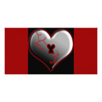 Breaking Heart Picture Card