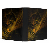Breaking Point Abstract Art Binder