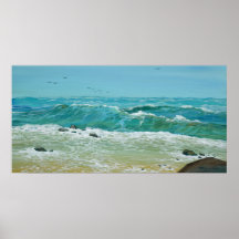Breaking Swell Posters