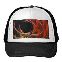 Breaking the Circle Abstract Art Hat