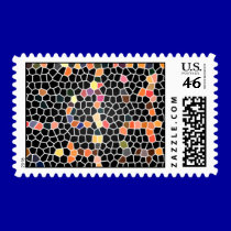 Breaking the Glass Ceiling Mosaic stamps