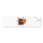 breaking through bricks basketball bumper stickers