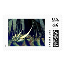 breaking through postage