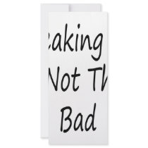 Breaking Up Is Not That Bad Custom Rack Card